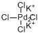  四氯钯(II)酸钾